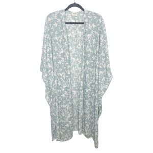Peach Love boho kimono NWOT size small oversized long